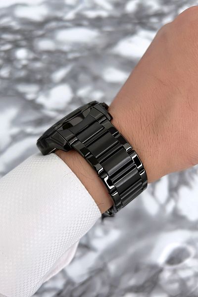 Ferrucci Functions Active Steel Strap Men's Wristwatch Black Zmfer070