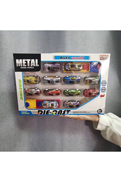 Choice1 12 قطعة من سيارات الأطفال الجديدة ذات الهيكل المعدني، سيارات صغيرة لل...