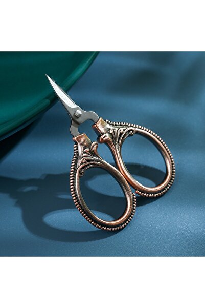 Choice1 Brown 1Pc Mini Stainless Steel Retro Pket Scissors Antique Thread Cut...