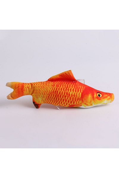 Choice Carp Hot Sale Of Cat-teasing Toys Simulation Fish Tear-teasing Cat Chew Plush Toys Fish Cat Supplies