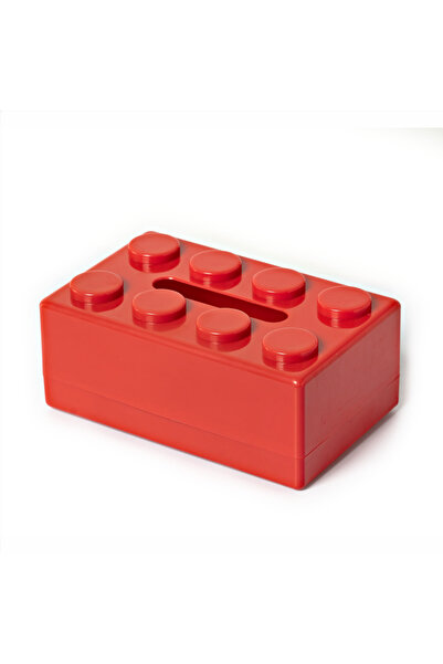 Choice Red Building Blocks Tissue Box Creative Punch-free Wall-mounted Tissue...