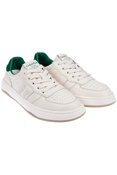 GAMELU Γυναικεία casual αθλητικά παπούτσια 23kz Log Beige-green