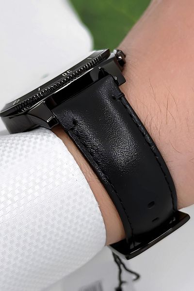 Ferrucci Black Leather Cord Men's Wristwatch 3 Atm - Bracelet Zmfer169