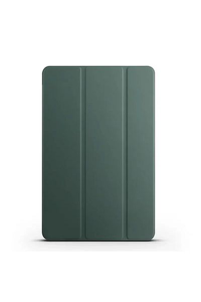 AYANJIN Tab P12 12.7 inch Dark green Smart Case for Lenovo tab P12 12.7 inch 2023 Tablet Trifold Stand Soft