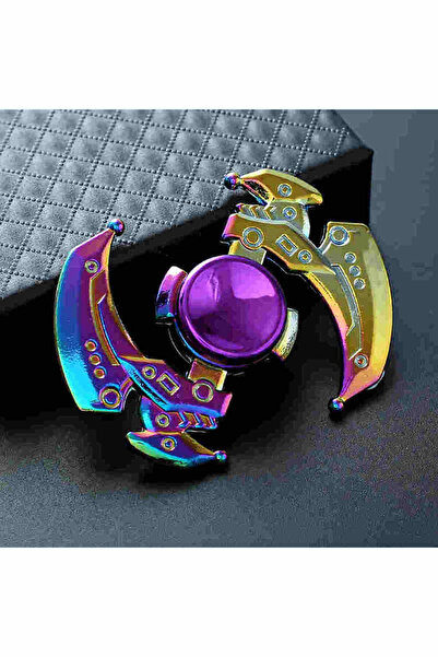 Choice مجموعة من 37 لعبة فيدجيت معدنية بألوان قوس قزح، دوارات أصابع ملونة، دو...