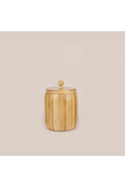 ÇIRPAN EV BAMBU KAPAKLI KAVANOZ 9X12CM