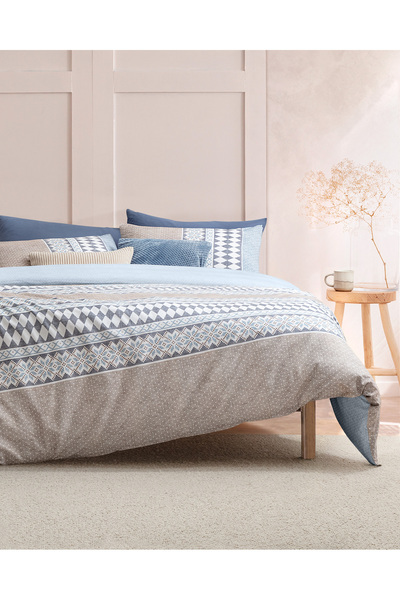 Madame Coco Benoit Tek Kişilik %100 Pamuk Ranforce Baskılı Nevresim Takımı - ...