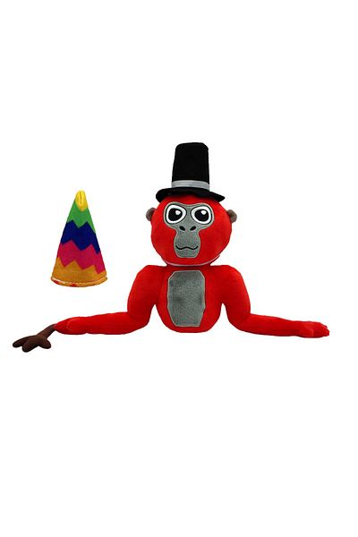 Choice Red Newest Gorilla Tag Monke Plush Toy Dolls Cute Cartoon Animal Stuffed Soft Toy Birthday Christmas