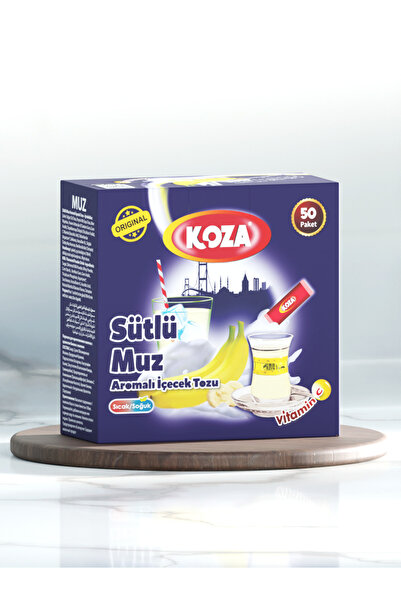 Koza Tek Içimlik Muz Aro. Içecek Tozu (50 STİCK)
