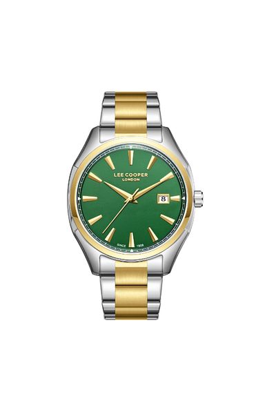 Lee Cooper Men Analog Dark Green Dial Watch - LC08007.270