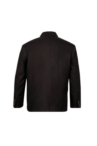 Hatemoğlu Saykı Woman Black Regular Fit Double Breasted Women's Jacket