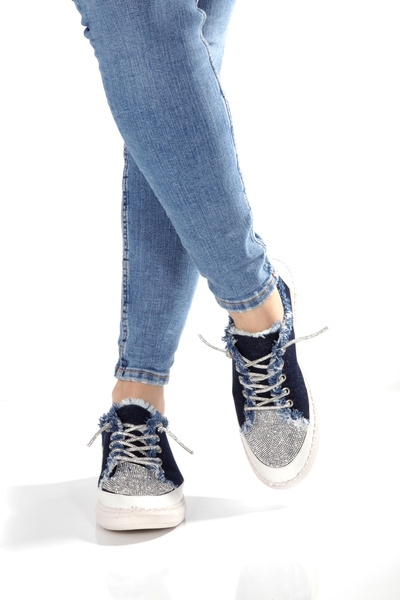 UĞURÖKÇE PANTOFI SPORT DETALIAȚI PENTRU FEMEI NEGRI-DEAN