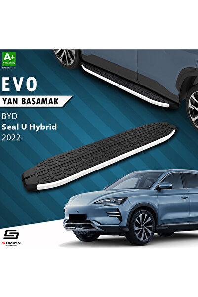 S Dizayn BYD Seal U Hybrid Evo Aluminyum Yan Basamak 193 Cm 2022 Üzeri A+ Kal...