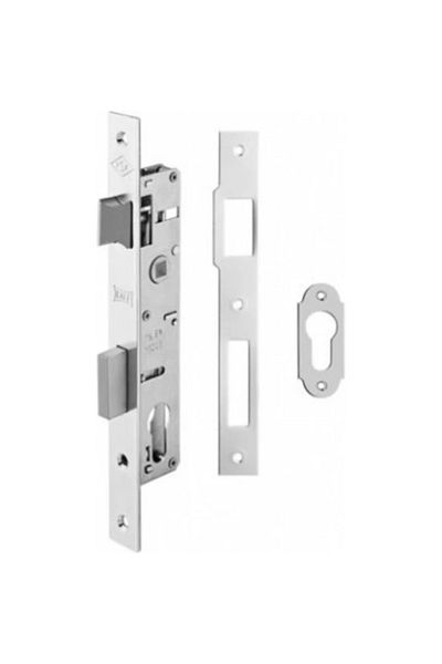 KALE Reversible Castle Cylinder Mortise Lock - 20 mm 153U Narrow Type
