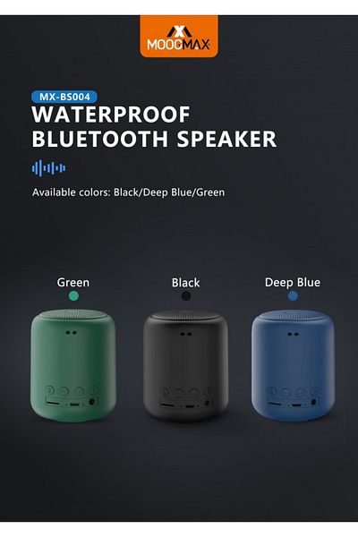 MOOGMAX Moog Max Mini Bluetooth Speaker Green