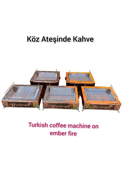 SAFİR ÇAY KAZANLARI Közde Coffee Brazier Közde Coffee Machine Sapphire Közde Coffee Heater