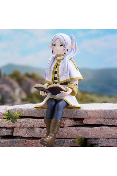 BANDAI 12CM OPP BAG 18cm Noodle Stopper Sousou no Frieren Anime Girl Figure Frieren Beyond Journey's End Ac