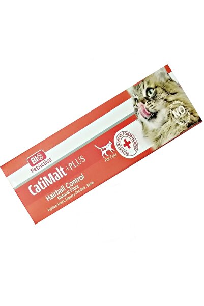 Pet Active Hairball Control Tüy Yumağı Önleyici Attırıcı Kedi Malt Macunu 100 ml
