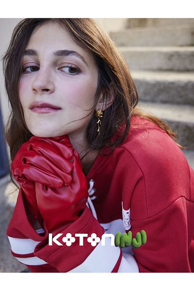 Koton Faux Leather Gloves Lined
