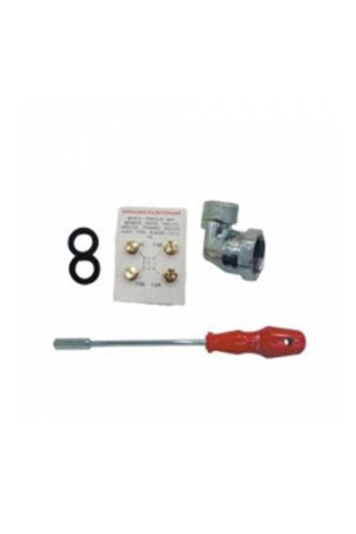 AKDEMİR OFİS Doğalgaz Enjektör Ocak Memesi Takma Tornavidası 7 mm Düz Tornavi...