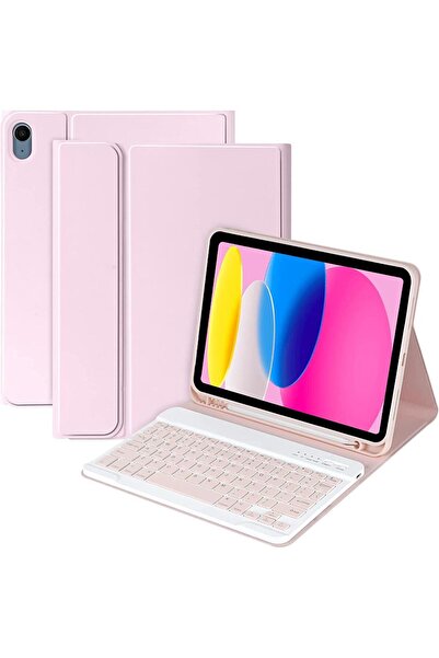 UnDePlus iPad Pro 13inç M4/M5 Kablosuz Klavyeli Case Mobax 2024/2025 Uyumlu