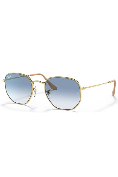 Ray-Ban Rayban Unisex Arısta 0rb3548 001/3f 51 2n Clear Gradient Blue Sunglasses