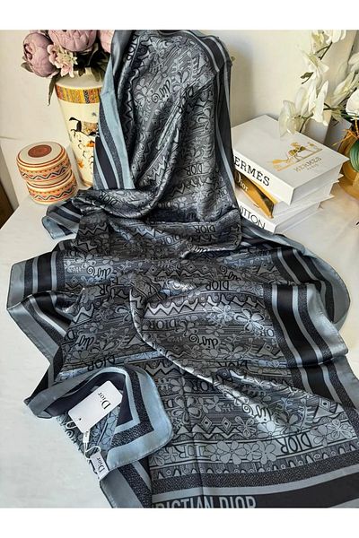 Organic Scarfs Şal de frânghie din voal importat cu două feţe