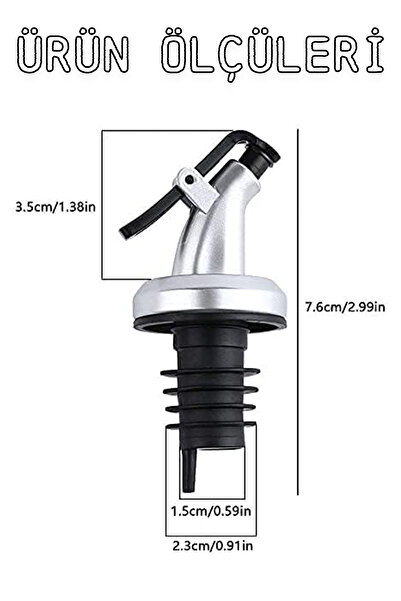 Betora Oil Pot Tip 3-Pack Leak-Proof Lid Bottle Tip Stopper Silicone Vinegar Oil Pouring Apparatus Kitchen Dining