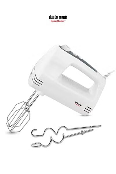 HOME MASTER خلاط يدوي هوم ماستر للحليب والبيض HM-0126 مضرب كهربائي متعدد الاستخدامات