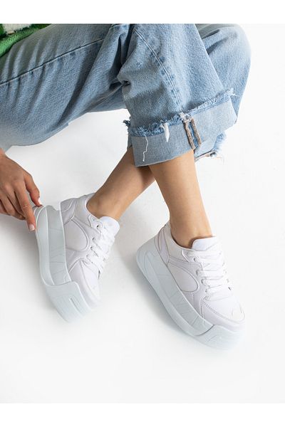 Alemdar Shoes Surge White Women's Sneakers