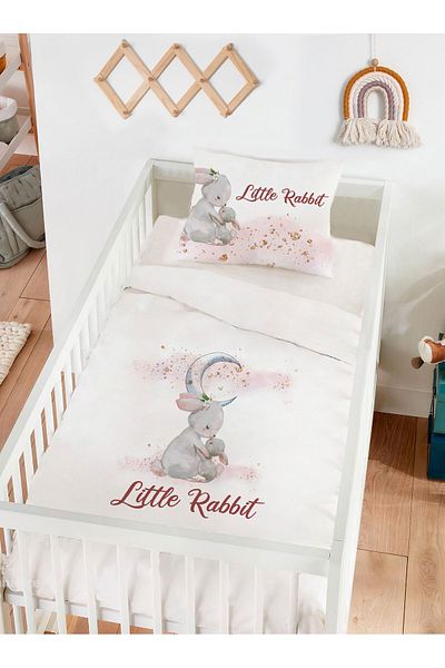 Homamia Rabbit Patterned Baby Bedding Set