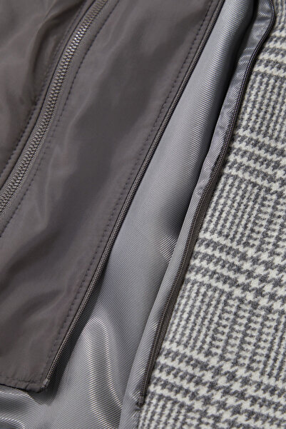 W Collection GRİ PALTO