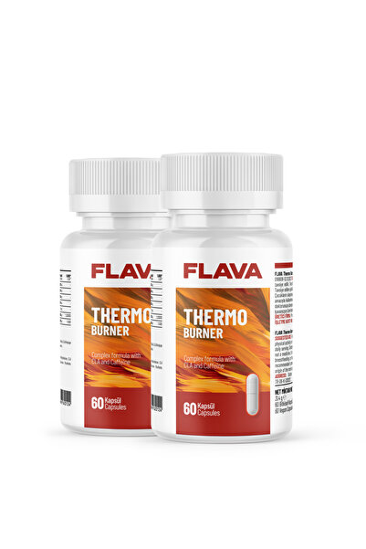 FLAVA Thermo Burner - 60 Kapsül X 2 Adet