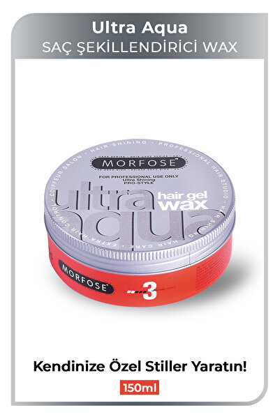 Morfose Ultra Aqua Hair Gel Wax 150 ml