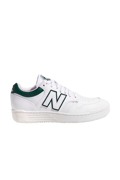 New Balance 480 Bílé unisex boty pro volný čas BB480LGT
