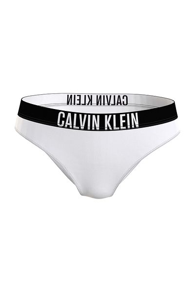 Calvin Klein Kw0kw01859ycd005 Bílé dámské spodní díl bikin