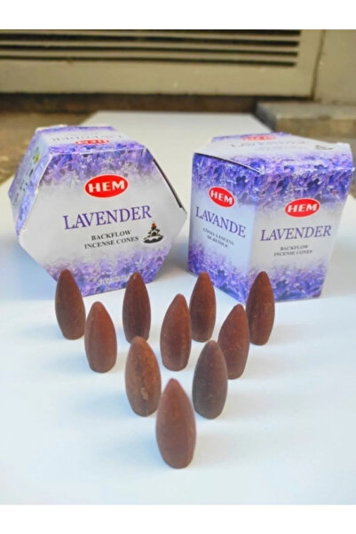 Genel Markalar Blue Avm Tütsü Orjinal Lavanta Geri Akış Backflow Şelale Tütsü Konisi 10 Adet