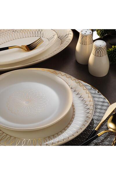 Aryıldız Bone Umbrella Tılsım Grey 12 Kişilik 60 Parça Yemek Takımı