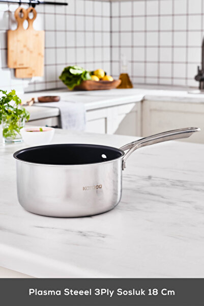 Karaca Plasma Steel 3Ply Sauce Bowl 18 cm