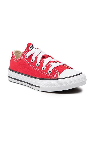converse حذاء ألستار أحمر للأطفال للجنسين