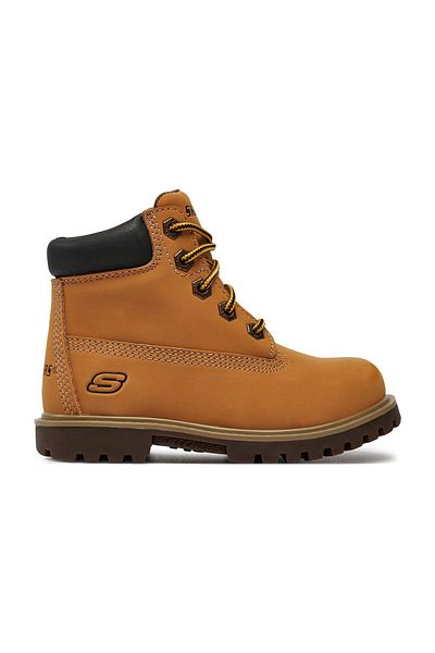 SKECHERS Boty Hnědé Dětské