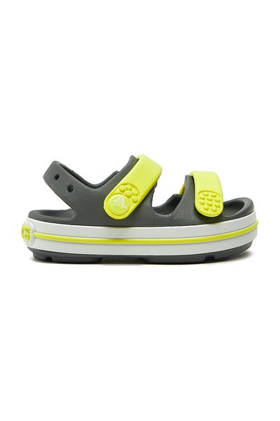 Crocs Slate Gray Unisex Slippers - Double Banded, Thick Sole, Non-slip and Comfortable Durable