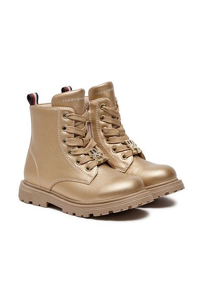 Tommy Hilfiger Boty zlaté dětské