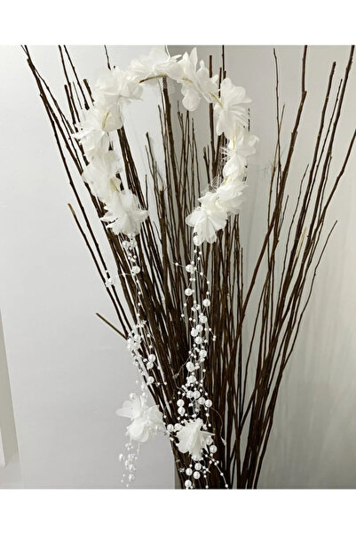 mix stylee Beyaz Lohusa Taçı Gelin Taçı – Taç – Taç