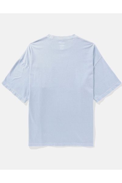 AMERICAN EAGLE تي شيرت جيب كبير الحجم AE