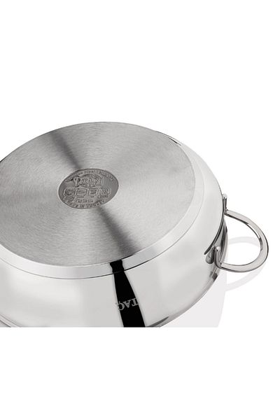 Taç 22 cm Deep Bengu Steel Pot - 9249