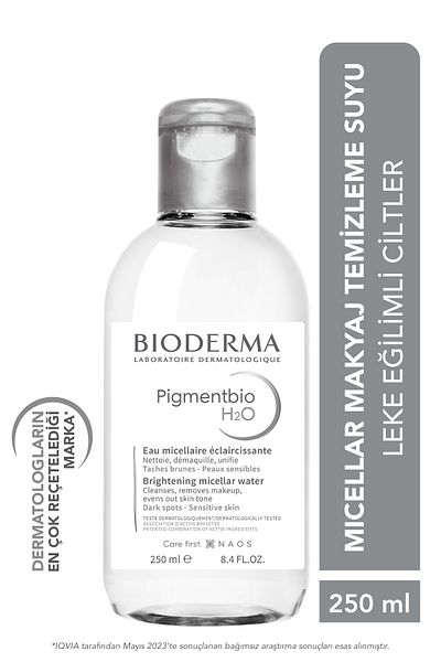 Bioderma Pigmentbio H2o Aufhellendes Mizellenwasser 250 ml