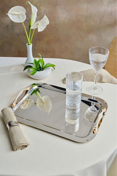 Karaca Enamel Steel Tray 40 cm