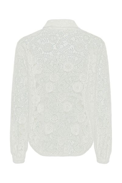 PIECES Cloud Dancer Damen-/Mädchen-Shirt