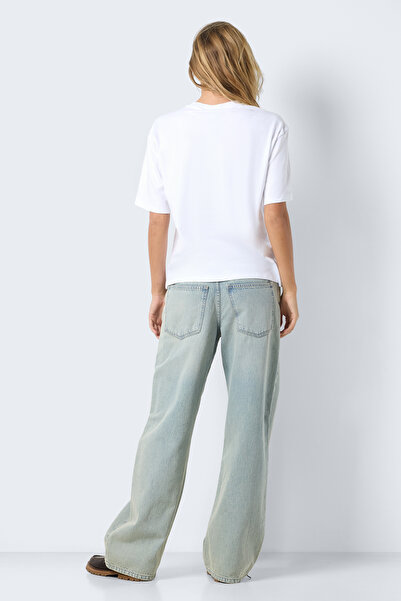 Noisy May Bright White Blouse for Woman and Girl